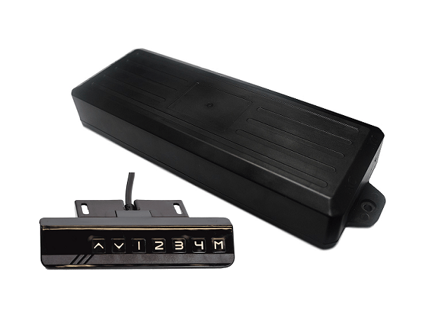 Ensemble de colonne de levage - 350 lb - Forme carrée - Taille de course 25,5