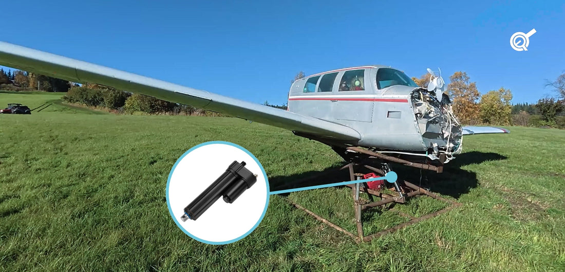 DIY Flight Simulator using PA-HD2 Actuators by Eivin Kilcher