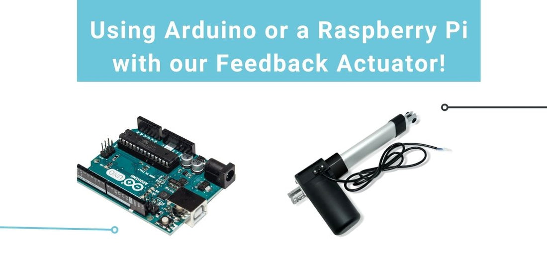 How an Arduino or Raspberry Pi Communicates with our Hall effect actuator: the PA-04-HS