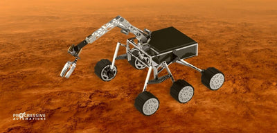 Utilisation d'actionneurs linéaires dans le défi européen du rover martien