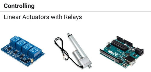 How to Control Linear Actuators with Relays and Arduino