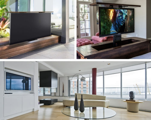 Applications of motorized TV lifts