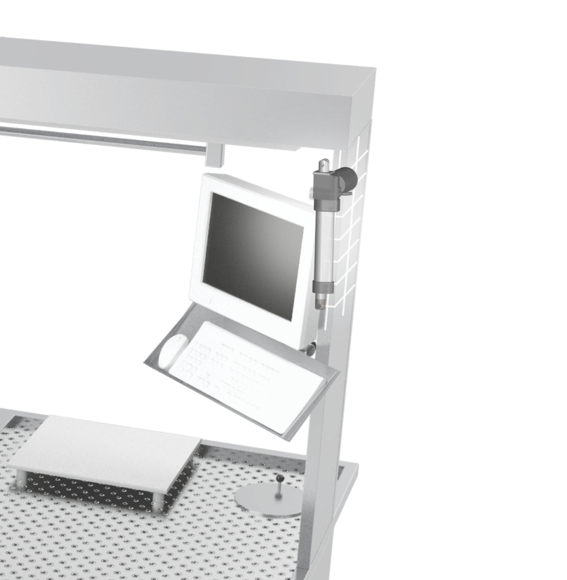 Monitor Arm Adjustment