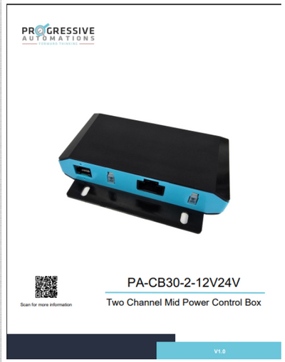PA-CB30-2-12V24V Data Sheet