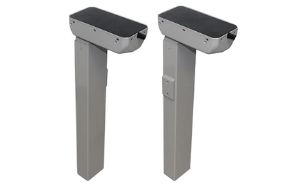 Ensemble de colonne de levage - 350 lb - Forme carrée - Taille de course 25,5"