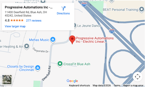 Contact Us - Progressive Automations Canada