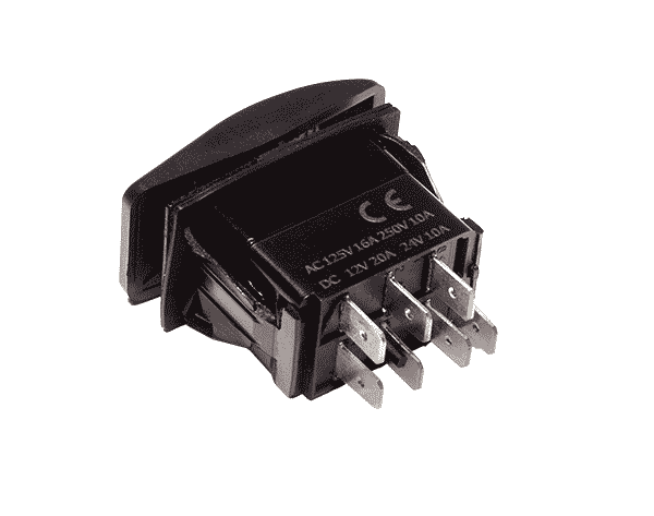 Interrupteur basculant - Instantané/Non-instantané - 20A - IP68